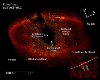 Illustration for article titled Astronomers Take First Ever Pics of Other Planetary Systems
